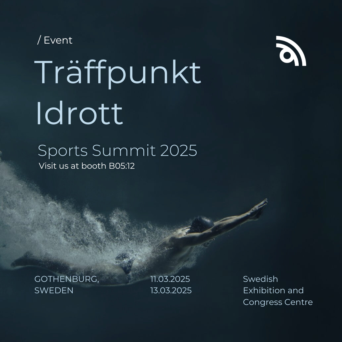 News 1 AngelEye at Träffpunkt Idrott / Sports Summit 2025